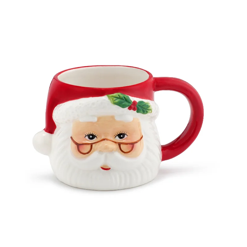 16 oz. Nostalgic Ceramic Mug - Santa