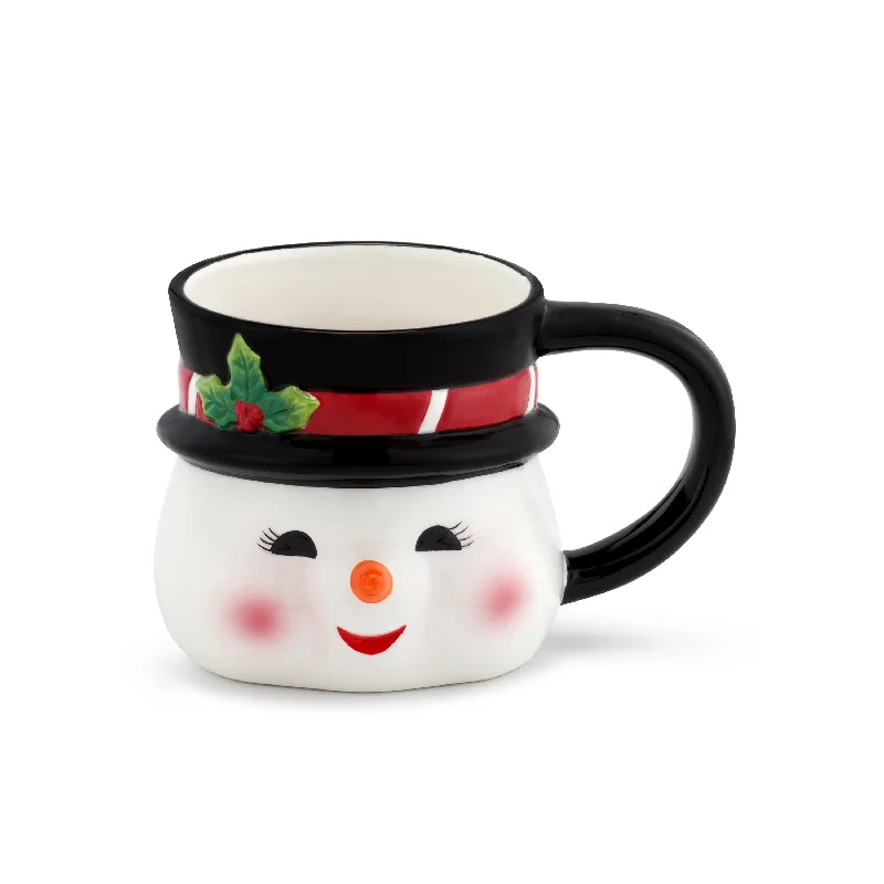 16 oz. Nostalgic Ceramic Mug - Snowman