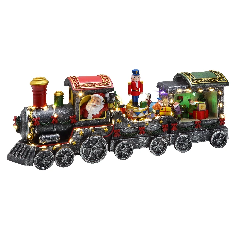 20 in. Animated Christmas Train