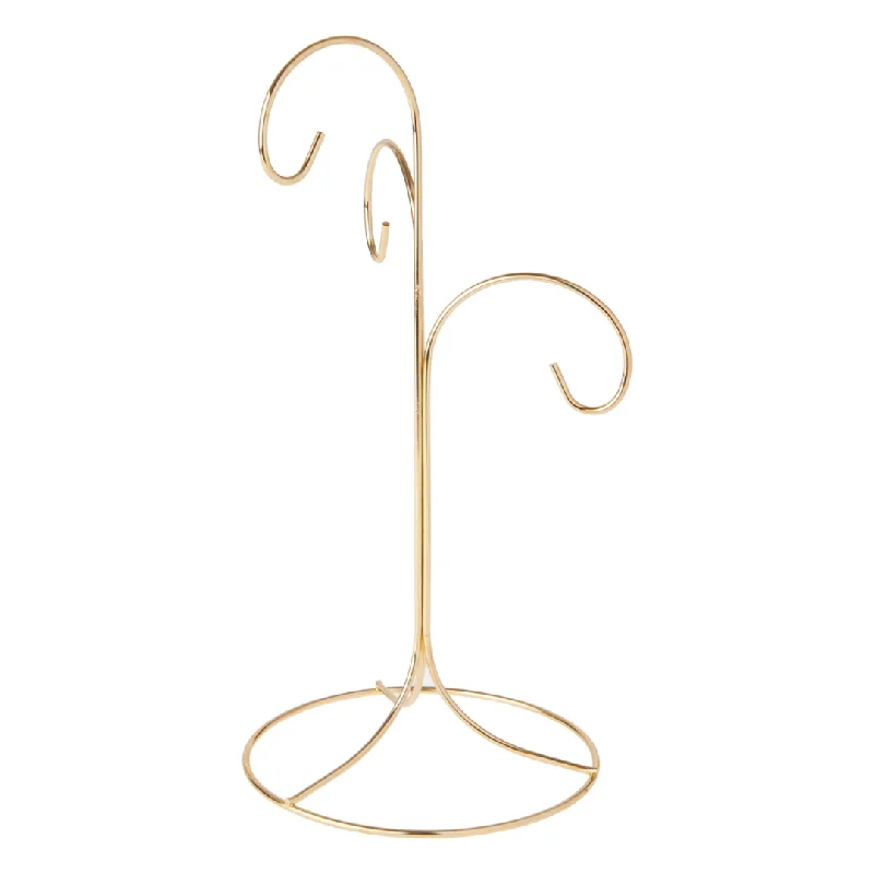 Three Tier Ornament Stand, brass