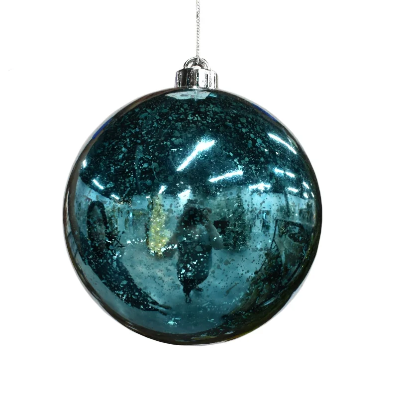 4" Mercury Ball Ornament - Teal | XJB