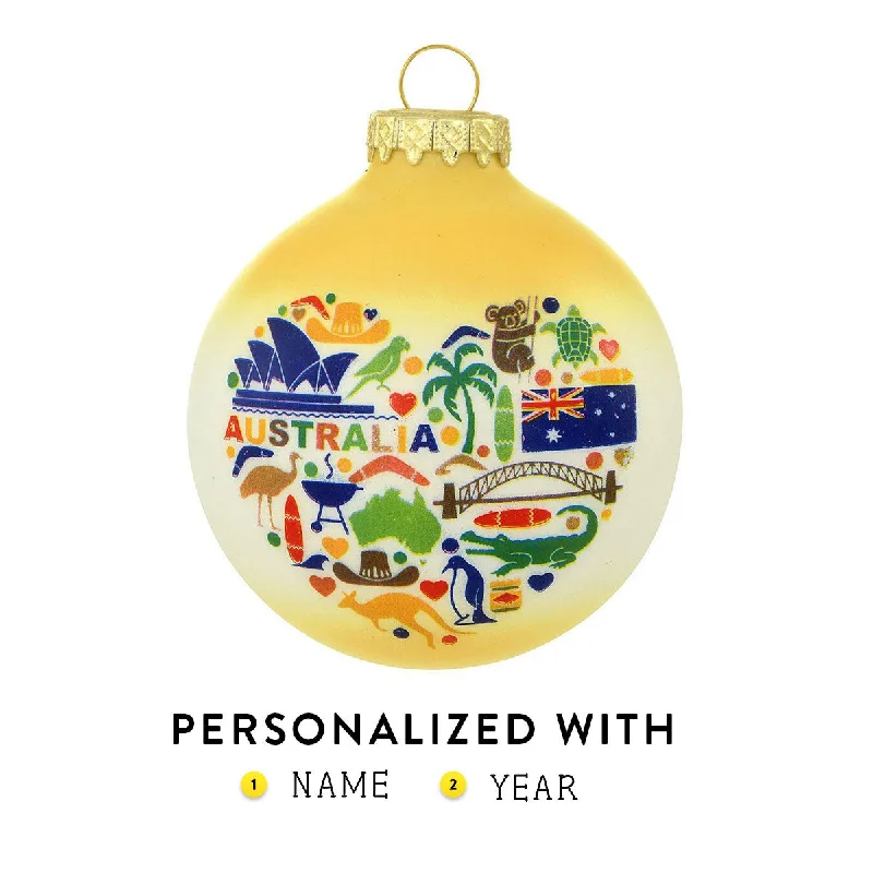 Personalized Australia Ornament