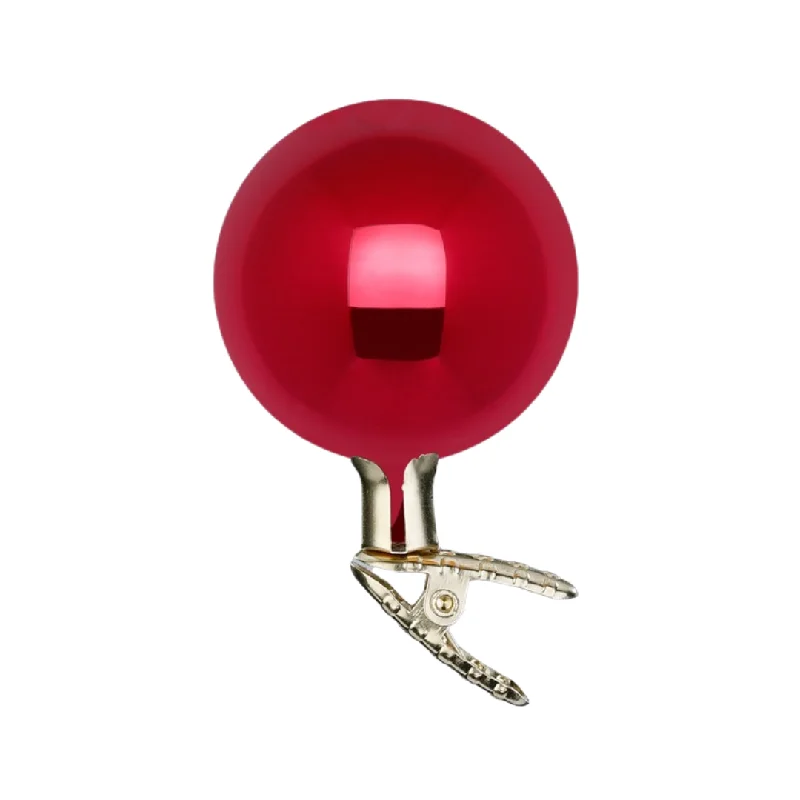 Ball on Clip, dahlia pearl, 8cm by Inge Glas of Germany