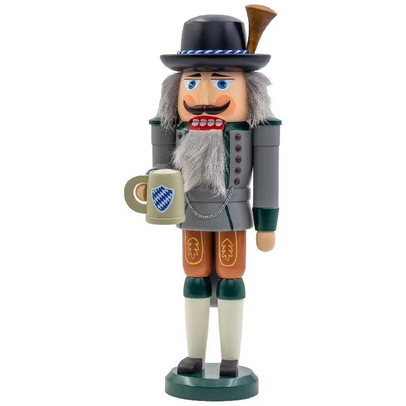 Bavarian Nutcracker, 15" by Seiffener Volkskunst