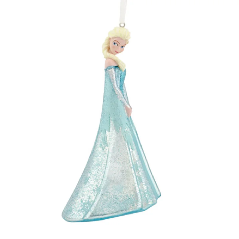 Blown Glass Elsa Ornament