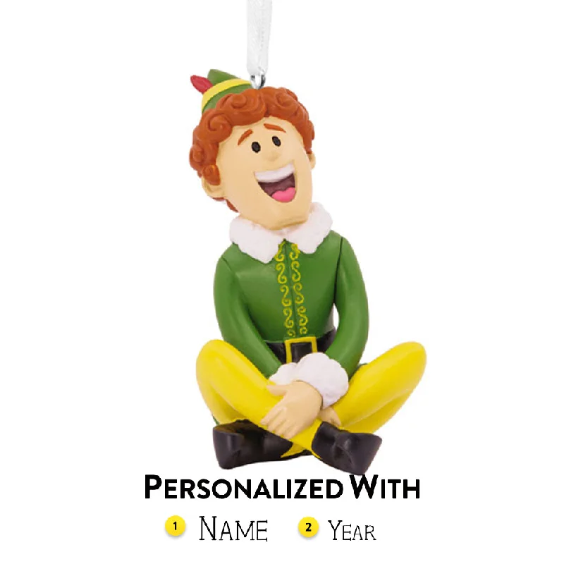 Personalized Buddy the Elf™ Singing Ornament