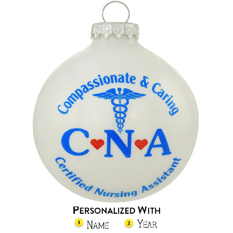 Personalized Certified Nursing Assistant, CNA Ornament