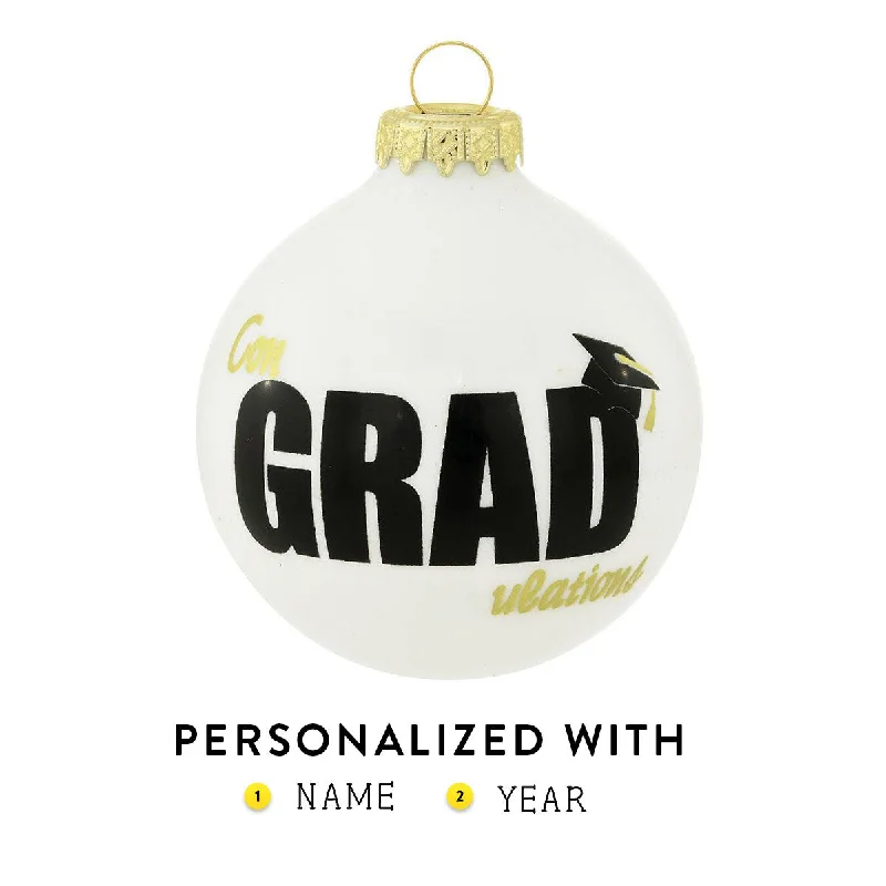 Personalized Con-GRAD-ulations Graduation Ornament