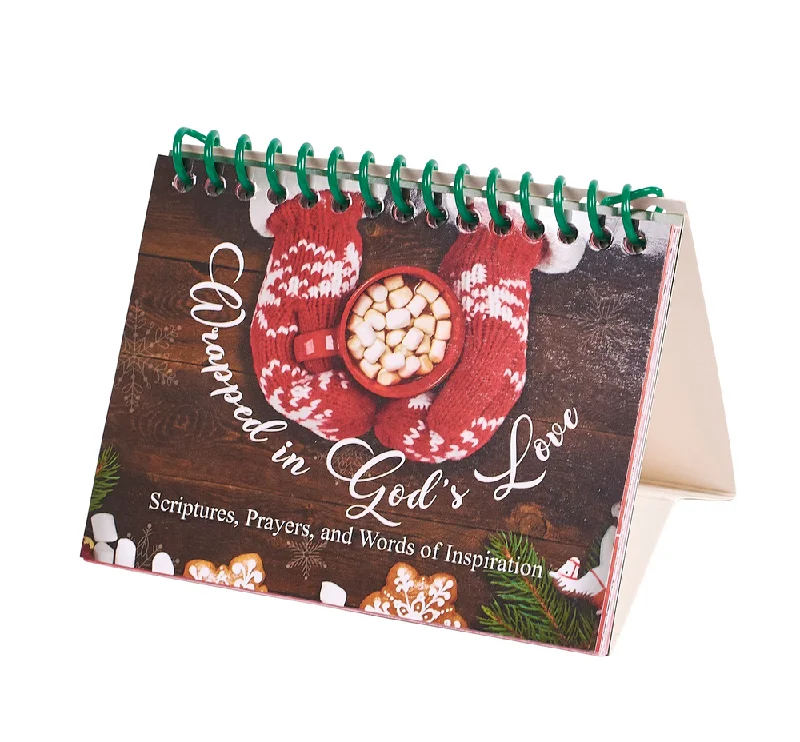 Spiral-Bound Standing Book - Wrapped in God's Love