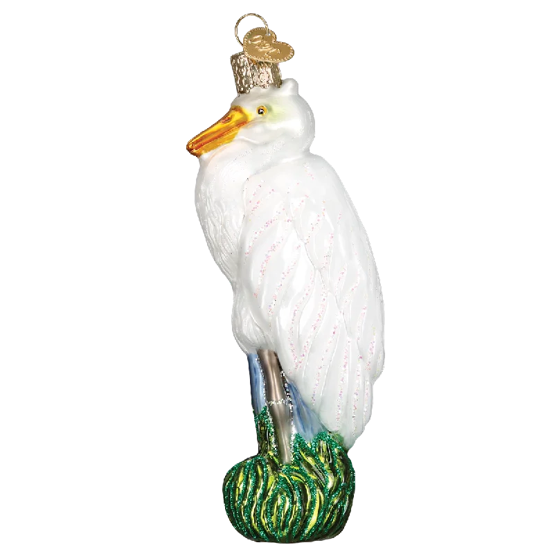 Great Egret Ornament - Old World Christmas