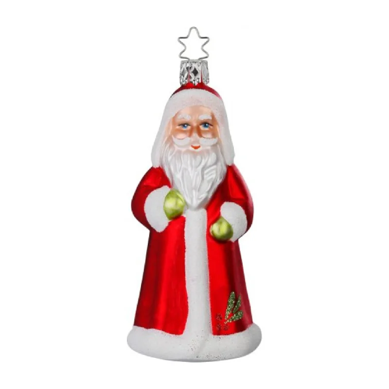 Happy Santa, 5.2" by Inge Glas of Germany