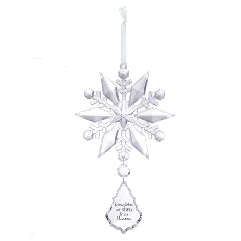 Kiss Snowflake Ornament