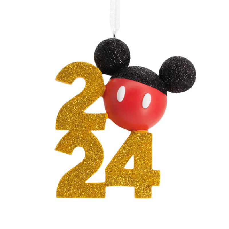 Personalized Mickey 2024 Icon Head Ornament