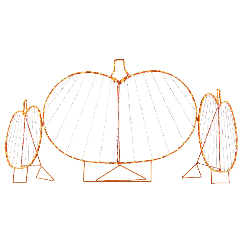 7 ft. Outdoor Folding Pumpkin Lightshow