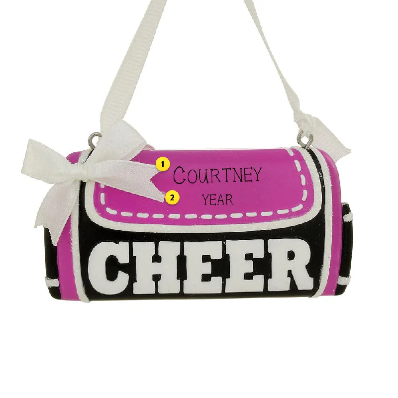 Personalized Cheer Bag Ornament