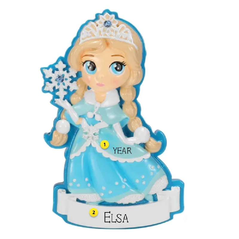 Personalized Ice Princess Ornament