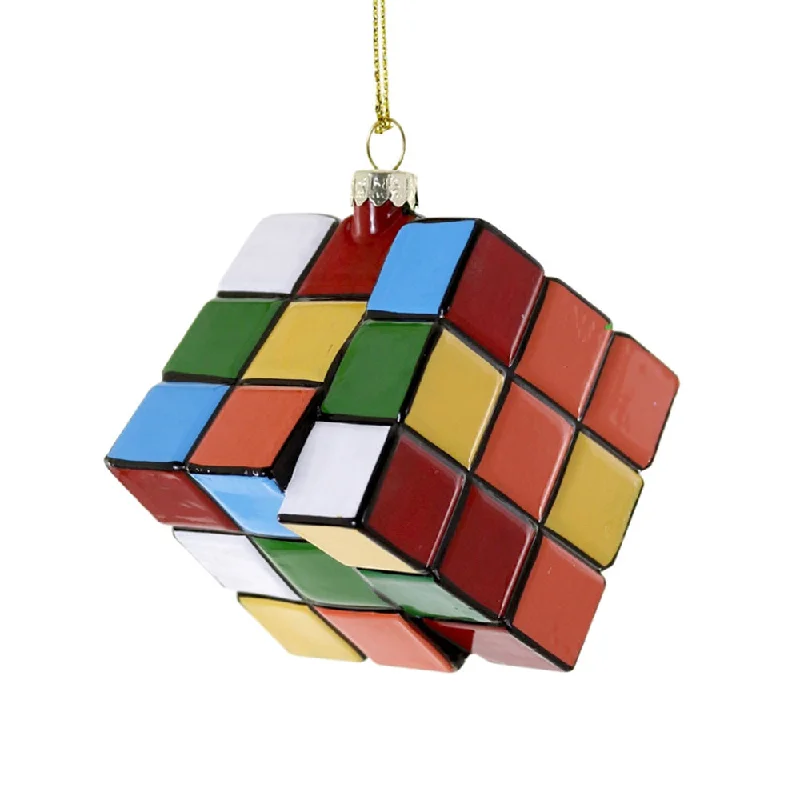 Puzzle Cube Ornament