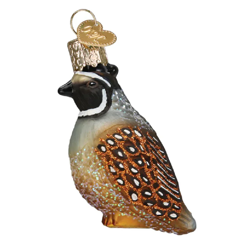 Quail Ornament - Old World Christmas