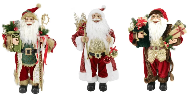 Regal Santa Figurine 3 Asst (60cm)