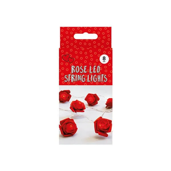 Rose Led String Lights 8 Led