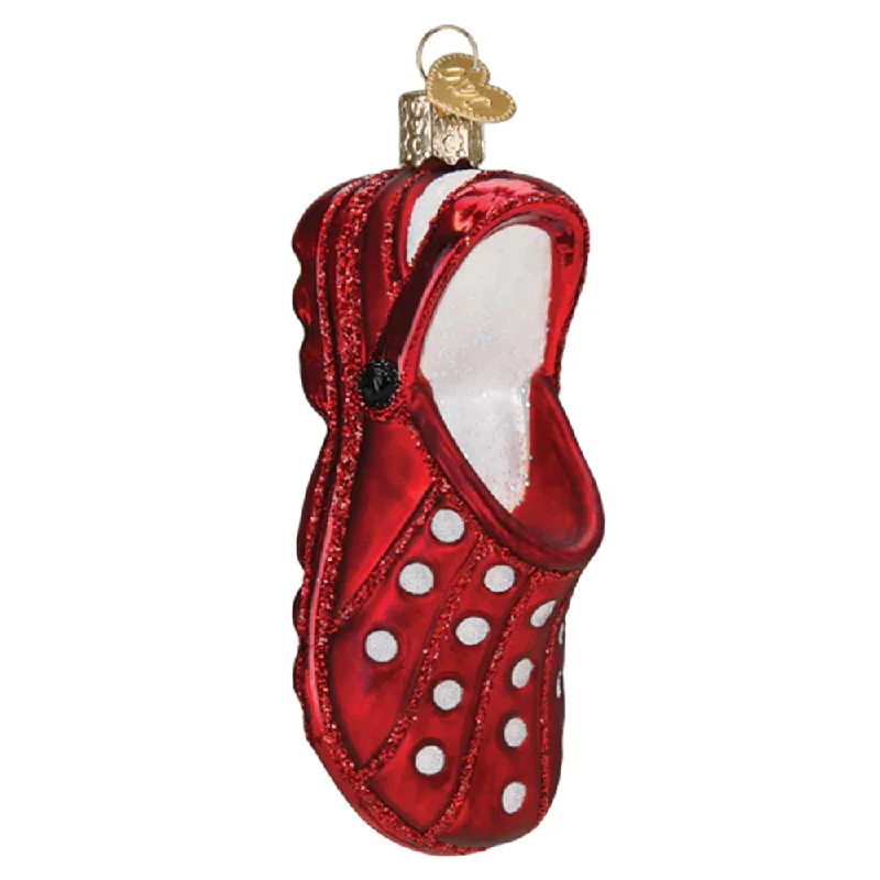 Rubber Clog Ornament - Old World Christmas