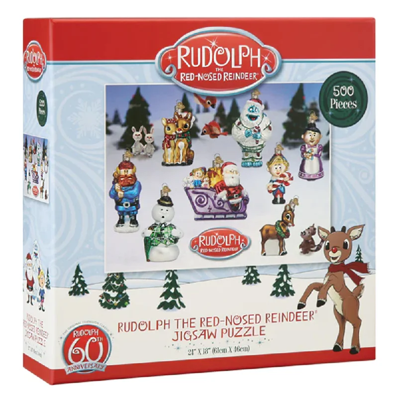 Rudolph The Red-Nosed Reindeer Puzzle - Old World Christmas