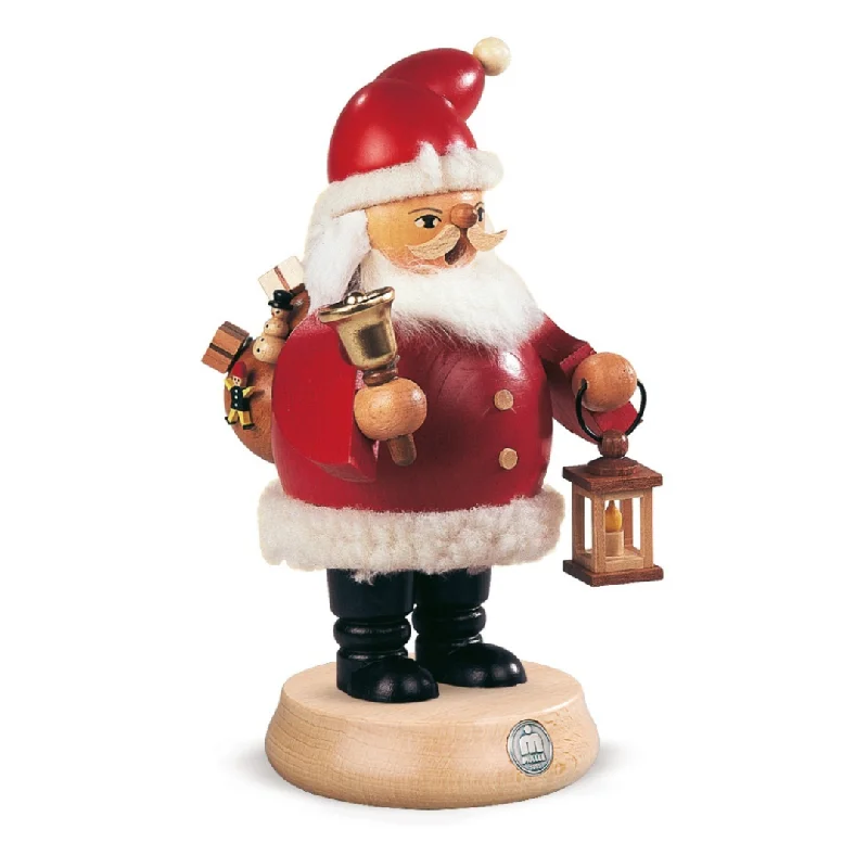 Santa Claus with Lantern and Sack, Incense Smoker by Mueller GmbH