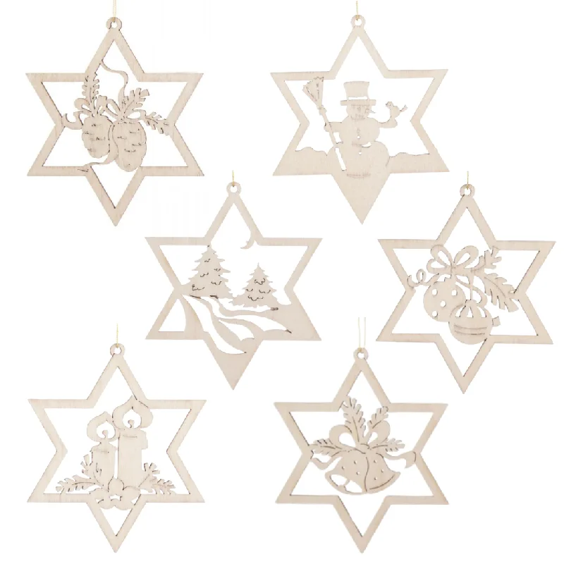 Simple Stars Ornament by Kuhnert GmbH