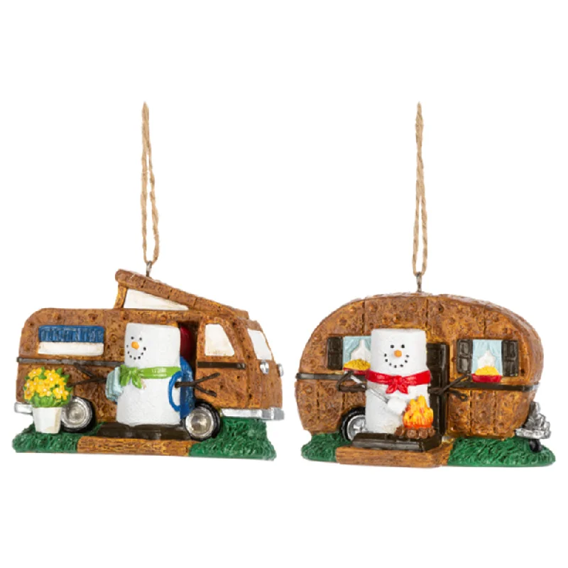 S'mores Camper Ornament