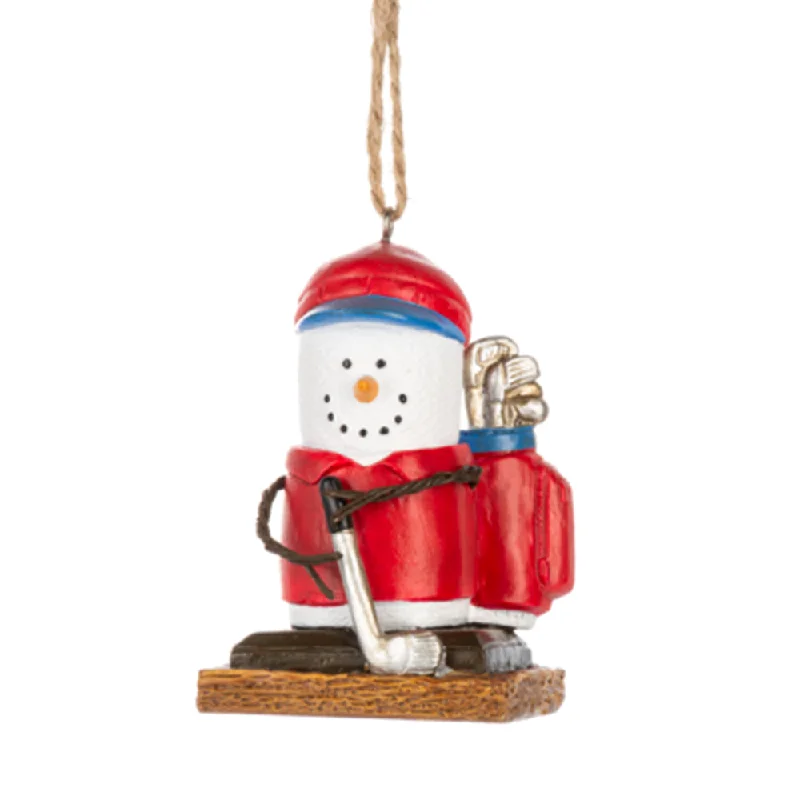 S'mores Golf Ornament