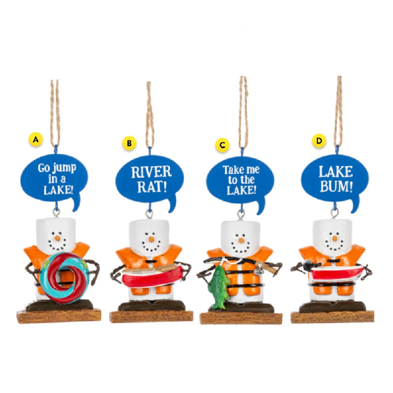 S'mores Lake Life Ornament