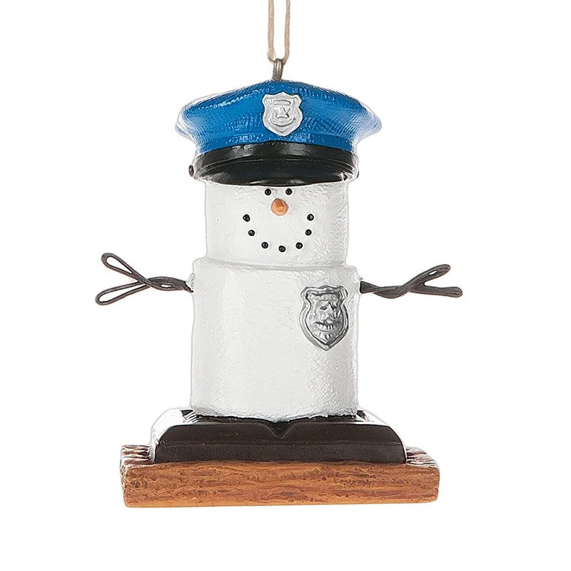 S'mores Police Ornament