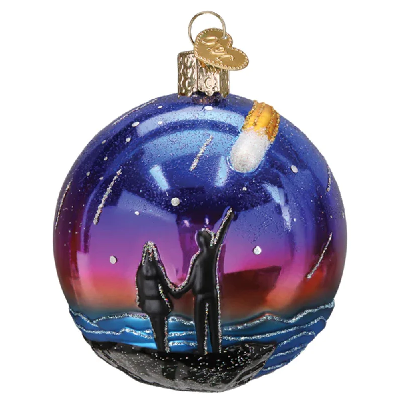 Stargazed Round Ornament - Old World Christmas