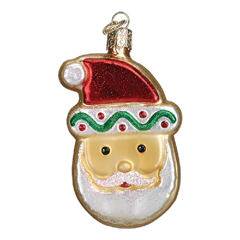 Sugar Cookie Ornament - Santa - Old World Christmas