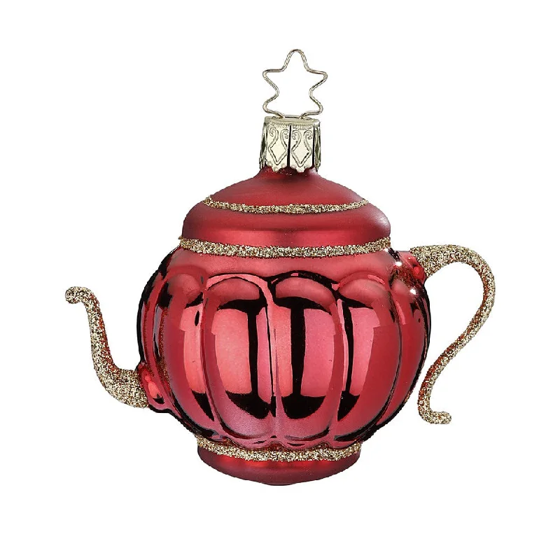 Christmas Bakery Teapot by Inge Glas of Germany