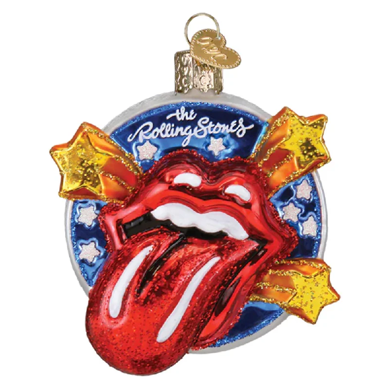 The Rolling Stones Tongue Ornament - Old World Christmas