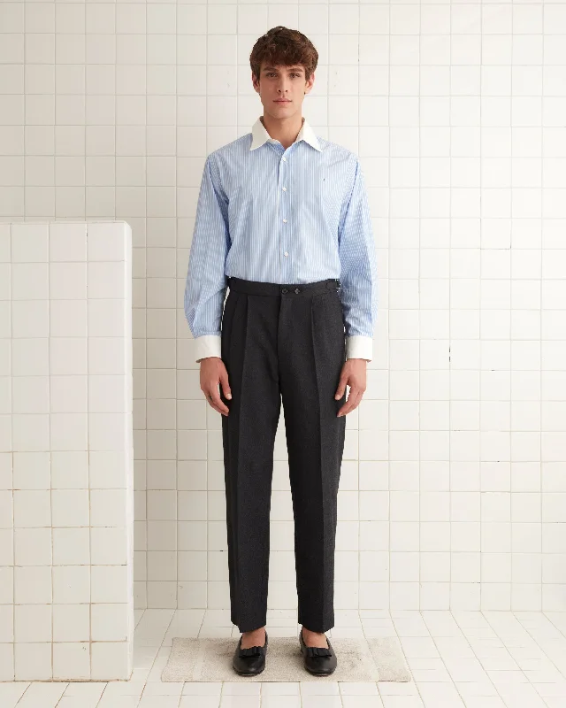 Thornproof Pleated Trousers