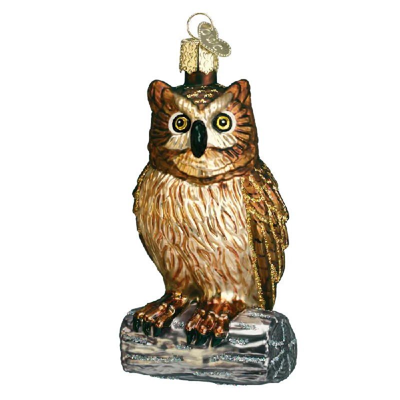 Wise Old Owl Ornament - Old World Christmas