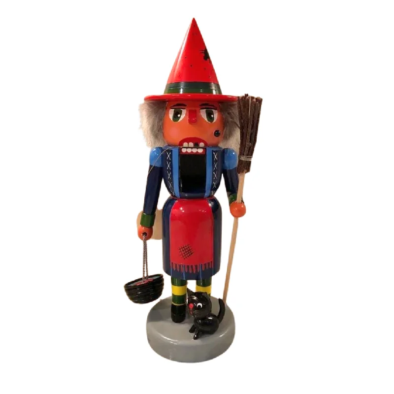 Witch Nutcracker by Erzgebirgische Holzkunst Gahlenz GmbH