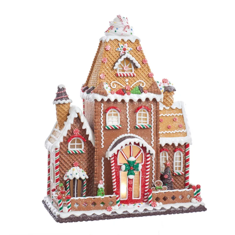 16" Fancy Clay Dough Gingerbread House