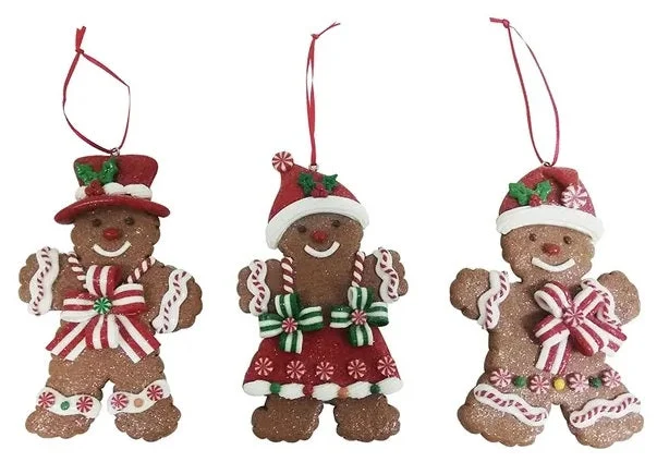 5" Gingerbread Ornaments