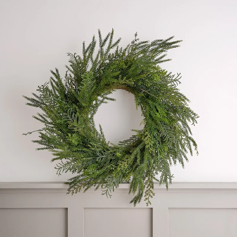 60cm Deluxe Christmas Foliage Wreath