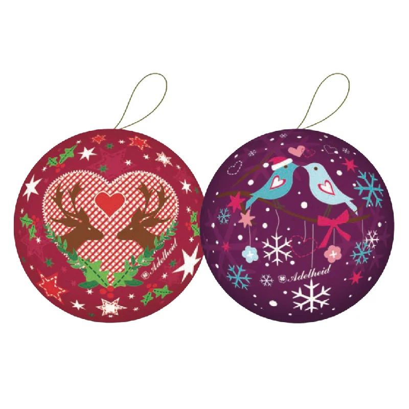 8 cm Christmas Enchanted Gift Bauble by Nestler GmbH