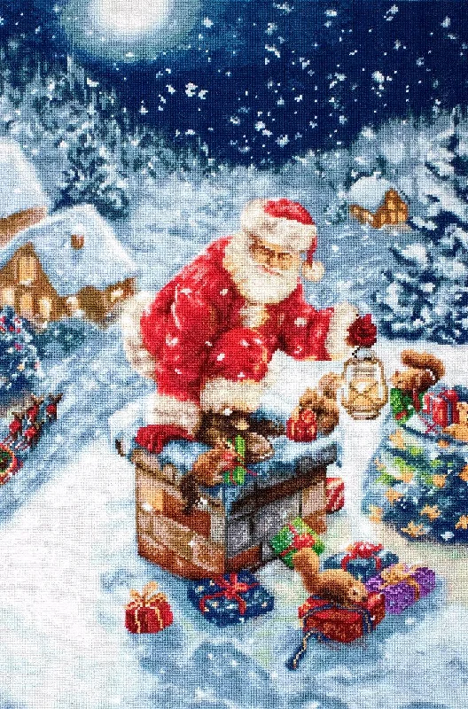 Cross Stitch Kit Luca-S - Santa Claus - Christmas Gifts, B577