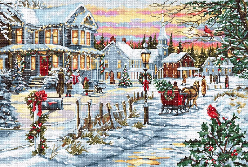 Cross Stitch Kit Luca-S - Christmas Eve, B595