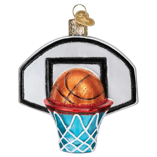 Basketball Hoop Ornament - Old World Christmas