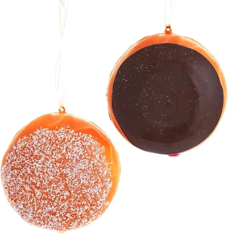 3.5" Boston Cream Foam Donut Ornament