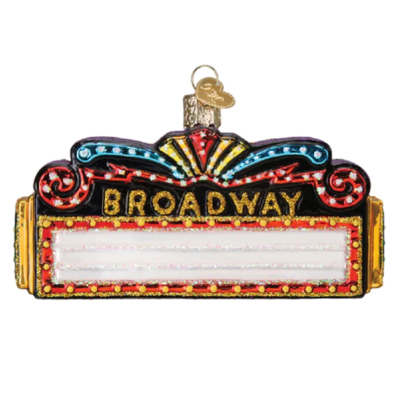 Broadway Marquee Ornament - Old World Christmas