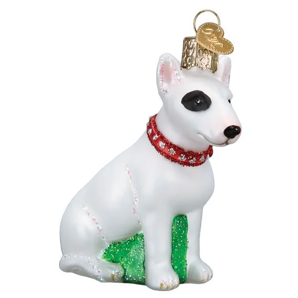 Bull Terrier Dog Ornament - Old World Christmas