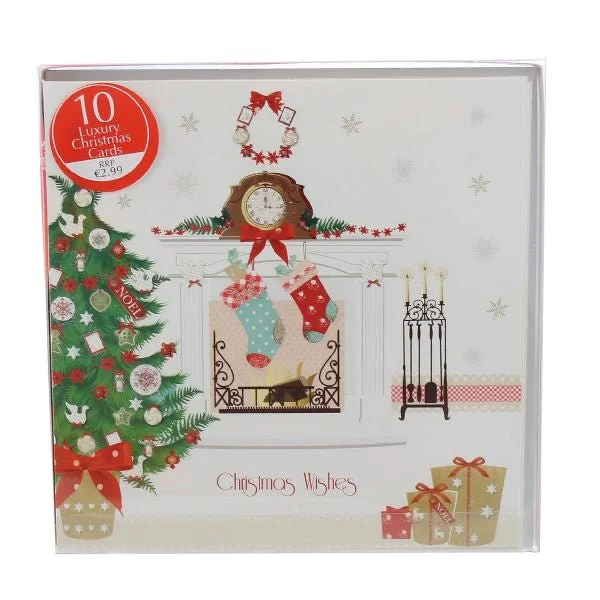 Christmas Cards 12 Pk Trad